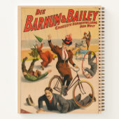 Vintages deutsches Zirkusposter der Künstler, 1900 Notizblock (Rückseite)