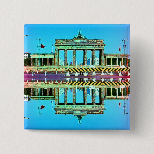 Vintages Deutschland Berlin Brandenburg Button (Vorderseite)