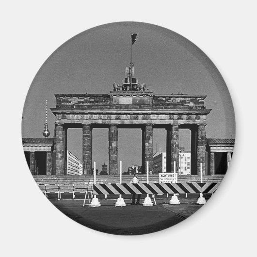 Vintages Deutschland Berlin Brandenburg Magnet (Vorne)