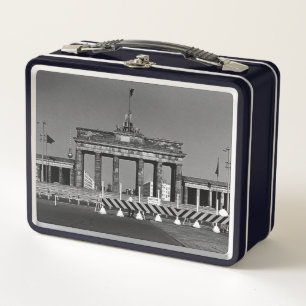 Vintages Deutschland Berlin Brandenburg Metall Brotdose