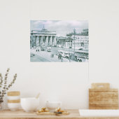 Vintages Deutschland, Berlin, Brandenburg Poster (Küche)