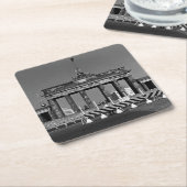 Vintages Deutschland Berlin Brandenburg Rechteckiger Pappuntersetzer (angewinkelt)