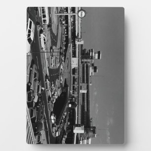 Vintages Deutschland Berlin Der Flughafen Tegel Fotoplatte