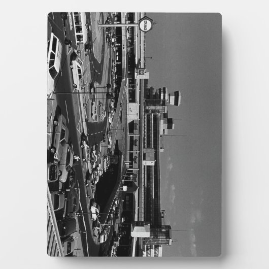 Vintages Deutschland Berlin Der Flughafen Tegel Fotoplatte (Vorderseite)