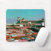 Vintages Deutschland Berlin Der Flughafen Tegel Mousepad (Mit Mouse)