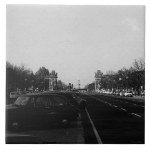 Vintages Deutschland Berlin Die 17. Juni-Straße Fliese