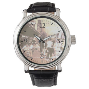 Vintages Deutschland Berlin Kurfürstendamm Armbanduhr