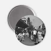 Vintages Deutschland Berlin Kurfürstendamm Magnet (Vorderseite/Rückseite)