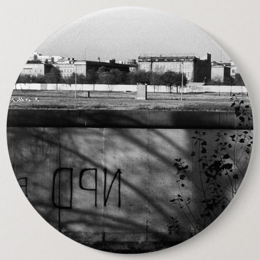 Vintages Deutschland - Berliner Mauer 1970 Button (Vorderseite)