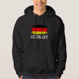 Vintages Deutschland Flaggenstaat I Liebe Deutschl Hoodie