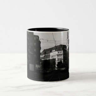 Vintages Deutschland - Frankfurter Stadtstraße 197 Zweifarbige Tasse