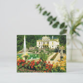 Vintages Deutschland, Konigschloss Linderhof Postkarte (Stehend Vorderseite)