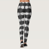 Vintages Deutschland Leggings (Rückseite)