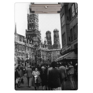 Vintages Deutschland München Frauenkirche Frauenpl Klemmbrett