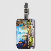 Vintages Deutschland München Towngate Karistor Gepäckanhänger (Vorderseite Vertikal)