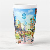 Vintages Deutschland München Towngate Karistor Milchtasse (Vorderseite)