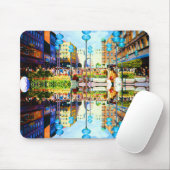 Vintages Deutschland München Towngate Karistor Mousepad (Mit Mouse)