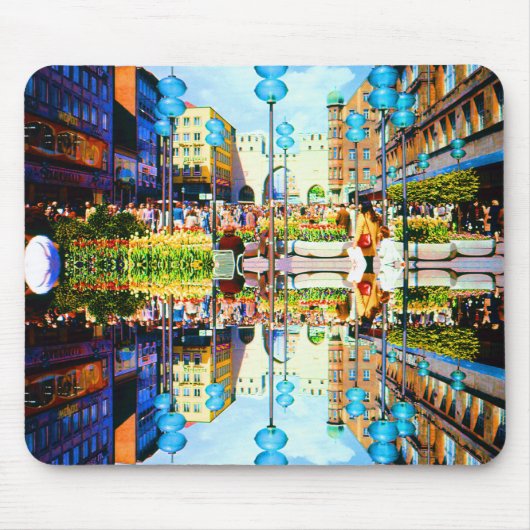 Vintages Deutschland München Towngate Karistor Mousepad (Vorne)