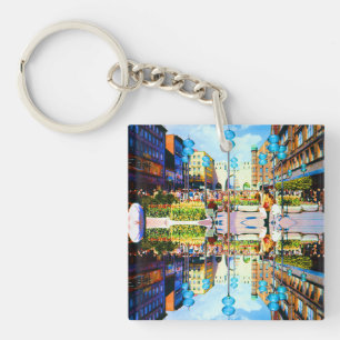 Vintages Deutschland München Towngate Karistor Schlüsselanhänger