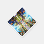 Vintages Deutschland München Towngate Karistor Serviette (Ecke)