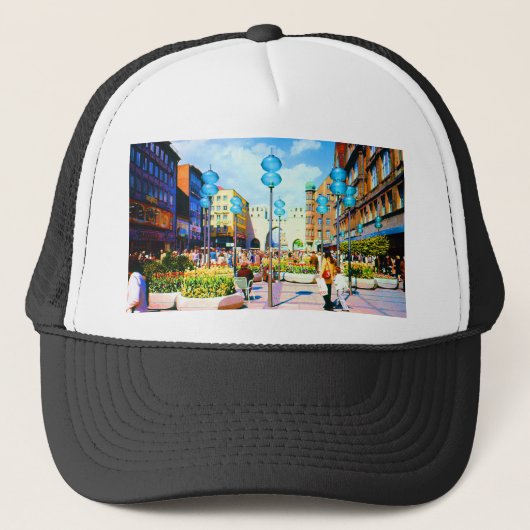 Vintages Deutschland München Towngate Karistor Truckerkappe (Vorderseite)