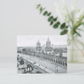 Vintages Deutschland, Oberbaumbrucke Postkarte (Stehend Vorderseite)