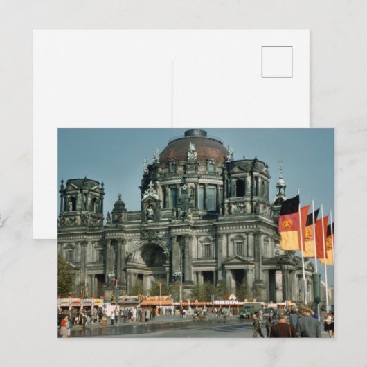 Vintages Deutschland Postkarte (Vorne/Hinten)