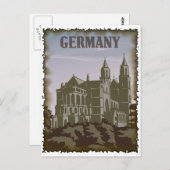 Vintages Deutschland Postkarte (Vorne/Hinten)