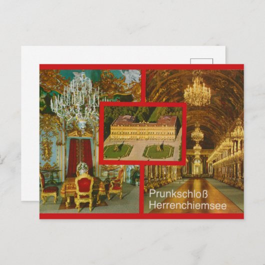 Vintages Deutschland Postkarte (Vorne/Hinten)