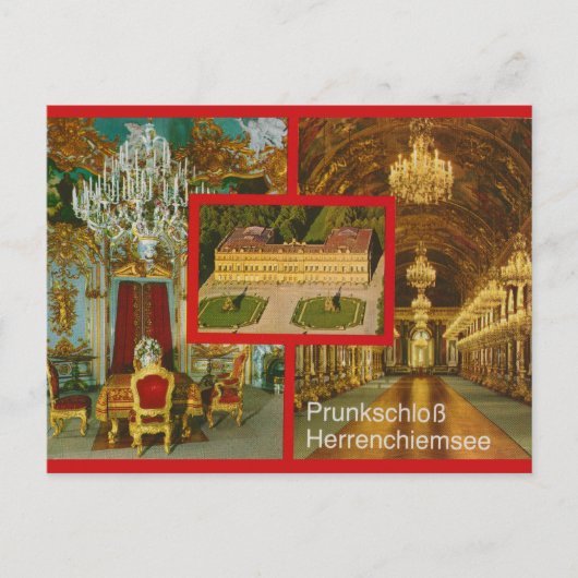 Vintages Deutschland Postkarte (Vorderseite)