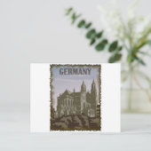 Vintages Deutschland Postkarte (Stehend Vorderseite)