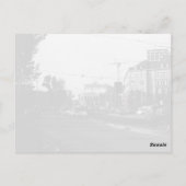 Vintages Deutschland Postkarte (Rückseite)