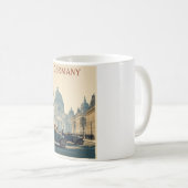 Vintages Deutschland Reisen - Berlin Stadtbild Kun Kaffeetasse (VorderseiteRechts)