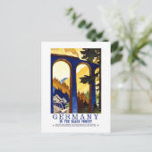 Vintages Deutschland Schwarzwald Postkarte (Stehend Vorderseite)