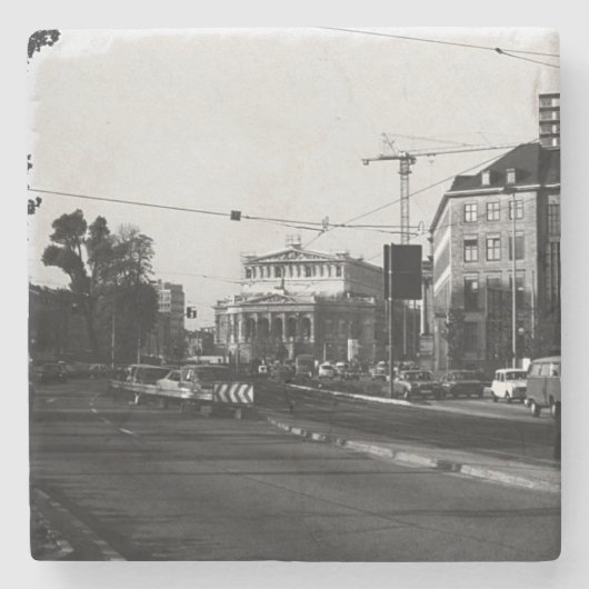 Vintages Deutschland Steinuntersetzer (Vorderseite)