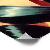 Vintages devilisches Button Poster (Ecke)