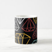 Vintages Diamantdesign, nahtlos Kaffeetasse (Mittel)