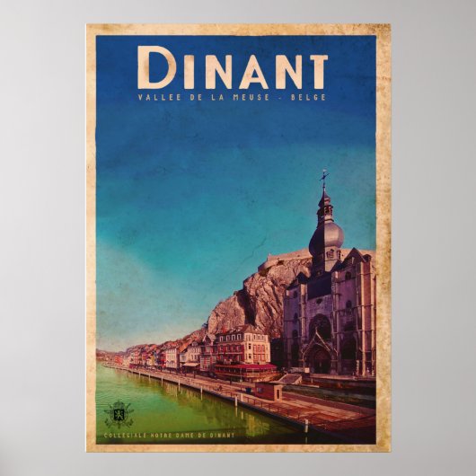 Vintages Dinant Travel Poster (Vorne)