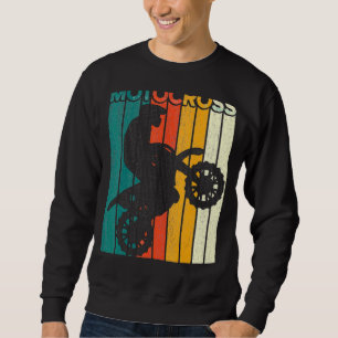 Vintages Dirt Bike Motocross Enduro bmx Off Road M Sweatshirt