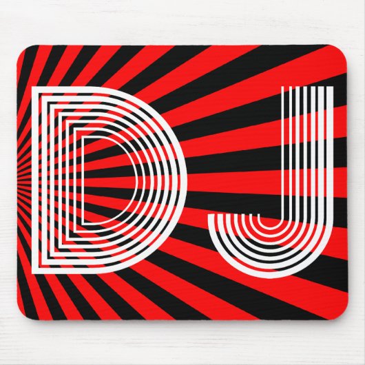 Vintages DJ Mousepad (Vorne)