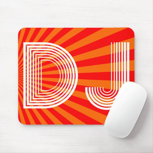 Vintages DJ Mousepad (Mit Mouse)