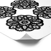 Vintages Doily Poster (Ecke)