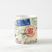Vintages Dokument: Briefmarke Set Collection Kaffeetasse (Mittel)