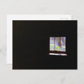Vintages Dokumentfenster Postkarte (Vorne/Hinten)