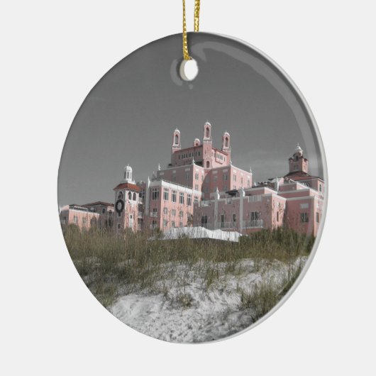 Vintages Don CeSar Keramikornament (Links)