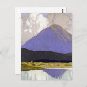 Vintages Donegal Irland für Urlaubsreisen Postca Postkarte (Vorne/Hinten)