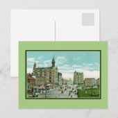 Vintages Donegall quadratisches Nordbelfast Postkarte (Vorne/Hinten)