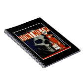 Vintages "Don't Mix "Em" Notebook Notizblock (Rechte Seite)