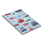 Vintages Doodle-Muster Notizblock (Rechte Seite)