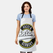 Vintages Dortmund-Logo, Schürze (Getragen)